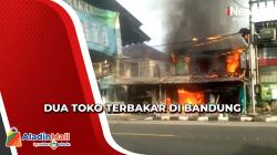 Korsleting Listrik, Konter Ponsel dan Studio Foto Ludes Terbakar di Bandung Barat<