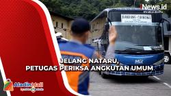 Penumpang Masih Normal Jelang Libur Nataru, Petugas Razia Angkutan Umum