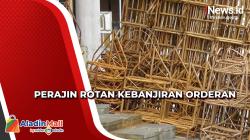 Perajin Rotan di Medan Siapkan Stok untuk Natal dan Tahun Baru