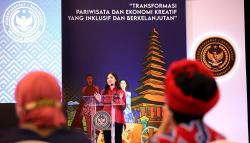 Angela Tanoesoedibjo Tutup Rakornas Parekraf 2022