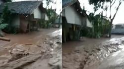Banjir Lumpur Terjang 2 Kampung di Desa Sawahdadap Sumedang<