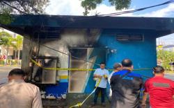 Gardu Listrik di Kampus Palembang Terbakar, Pengunjung Mal Heboh<