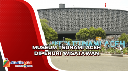 Wisata Sejarah Museum Tsunami Aceh Dipadati Pengunjung