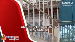 Diterjang Angin Puting Beliung, Dinding Musala di Bandara Kertajati Ambruk
