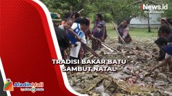 Warga di Yahukimo Gelar Tradisi Bakar Batu Sambut Natal