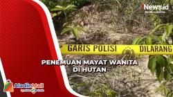 Sadis! Mayat Wanita dengan Wajah Terbakar Ditemukan di Hutan Nunukan