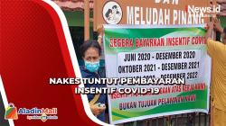 Unjuk Rasa Puluhan Nakes di Abepura Tuntut Pembayaran Insentif Covid-19