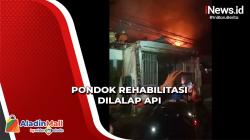 Kebakaran Melanda Pondok Rehabilitasi di Surabaya, 15 Unit Mobil Pemadam Diterjunkan