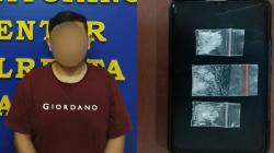Polresta Manado Tangkap Pria Terduga Pemilik Sabu di Wenang