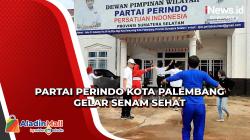 Pengurus Partai Perindo Antusias Ikuti Senam Sehat Ceria
