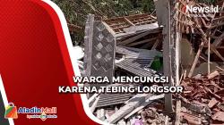 6 Rumah Ambuk akibat Tebing Longsor, 40 KK di Nagreg Pilih Mengungsi