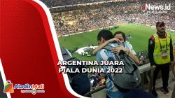 Lihat Timnas Argentina Juara Piala Dunia 2022, Fans Tim Tango Terharu