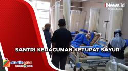 Belasan Santri di Sukabumi Dilarikan ke Rumah Sakit akibat Keracunan Ketupat Sayur<