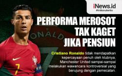 Infografis Performa Cristiano Ronaldo Merosot