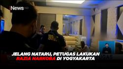 Jelang Nataru, Petugas Lakukan Razia Narkoba ke Tempat Hiburan Malam di Yogyakarta