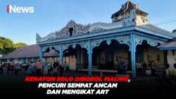 Keraton Solo Dibobol Maling, Pencuri Sempat Ancam dan Mengikat ART 