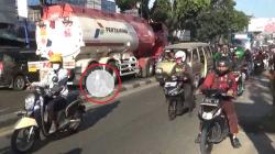 Kronologi Pengendara Motor Tewas Terlindas Truk Tangki BBM di Padalarang KBB<
