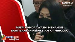 Sambil Menangis, Putri Candrawathi Bantah Kesaksian Kriminolog