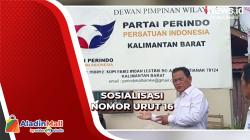 Dapat Nomor Urut 16, Partai Perindo Sosialisasi ke Kalimantan Barat