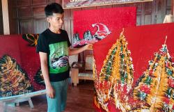 Perajin Kulonprogo Ciptakan Batik Natal, dengan Motif Pohon Cemara hingga Sinterklas