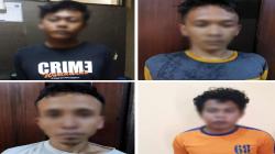 Operasi Pekat Lodaya, 4 Pelaku Curanmor dan Pengedar Obat Terlarang Ditangkap di Karawang<