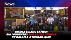 DRAMA Sidang SAMBO! Ahli Forensik Sebut Ada 5 Luka Tembak ke Dalam & 4 Tembak Luar 