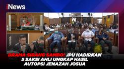 DRAMA Sidang SAMBO! JPU Hadirkan 5 Saksi Ahli Ungkap Hasil Autopsi Jenazah Yosua