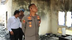 Anggota Terluka saat Rumah Terbakar, Kapolresta Banjarmasin Langsung Cek ke Lokasi