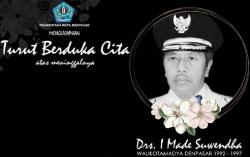 Pemkot Denpasar Berduka, Wali Kota Denpasar Pertama I Made Suwendha Wafat