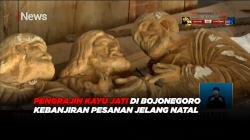 Pengrajin Kayu Jati di Bojonegoro Kebanjiran Pesanan Jelang Natal