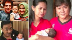 5 Artis Lawas Punya Anak Masih Kecil, Nomor 3 Beda Usia 70 Tahun Mirip Kakek dan Cucu