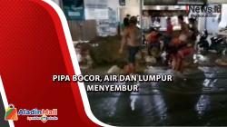 Kerusakan Pipa PDAM Ganggu Arus Lalu Lintas di Bekasi, Air dan Lumpur Menyembur 