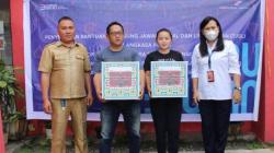 Sambut Natal, Angkasa Pura Bagikan Ratusan Paket Pangan untuk Warga Kurang Mampu<