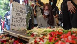 Suasana Haru Pemakaman Mak Nyak Aminah Cendrakasih