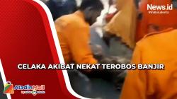 Akibat Nekat Terobos Banjir, Pria di Tuban Kehilangan Istri dan Anak yang Tewas Terseret Air