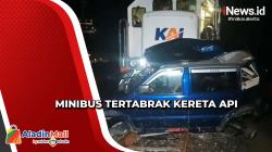 Kereta Tabrak Minibus di Ngawi, Diduga Penjaga Perlintasan Mengantuk dan Terlambat Tutup Palang