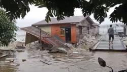 Rumah Rusak Diterjang Gelombang Besar dan Angin Kencang, Warga Lingga Mengungsi
