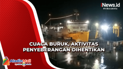Penyeberangan Merak-Bakauheni Ditutup Sementara akibat Cuaca Buruk