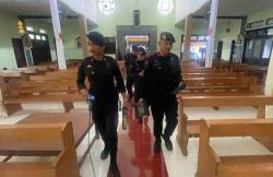 Amankan Natal, Polda DIY Tambah CCTV dan Sterilisasi Gereja di Gunungkidul-Sleman