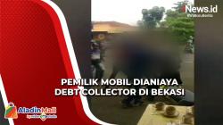 Detik-Detik Debt Collector Aniaya Orang dan Rampas Mobilnya di Bekasi