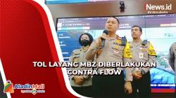 Kecelakaan Beruntun, Pemberlakuan Contra Flow di Tol Layang MBZ Arah Cikampek
