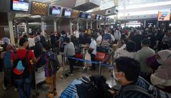 Ratusan WNI Korban Gempa Turki Tiba di Bandara Soetta 
