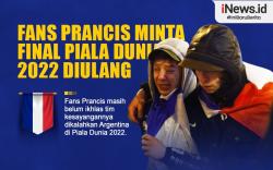 Infografis Fans Prancis Tanda Tangan Petisi Minta Final Piala Dunia 2022 Diulang