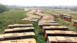 Ini Kuburan Bus Terbesar di Indonesia, Produksi Perusahaan yang Pailit?