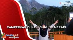 Serunya Campervan sambil Menikmati Panorama Gunung Merapi