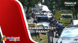 Lalu Lintas Macet Parah di Lembang, Polisi Berlakukan Buka Tutup Arus Kendaraan<