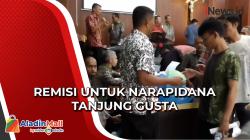 Tangisan Haru Ratusan Napi Lapas Tanjung Gusta saat Terima Remisi Natal 