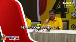 Ketua Umum Golkar Airlangga Buka Pintu Partai Lain Masuk KIB