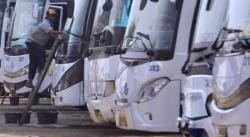 Gelar Ramp Check Bus Pariwisata, Pertugas Temukan Armada Tak Layak Jalan