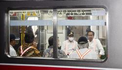 Presiden Jokowi Resmikan Stasiun Manggarai Tahap I